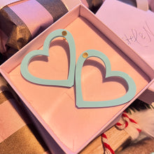 Load image into Gallery viewer, Miami Mint Hearts & Golden Glitter happy Hearts