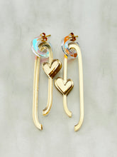 Load image into Gallery viewer, π Golden Hearts on a string π