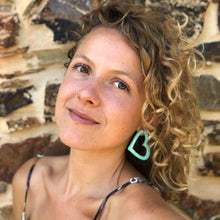 Load image into Gallery viewer, Miami Mint Hearts - Pastel & Neon