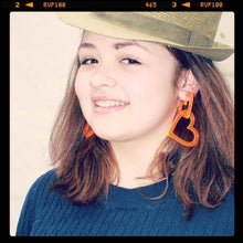 Load image into Gallery viewer, Neon Orange Small Sweethearts - Pastel & Neon