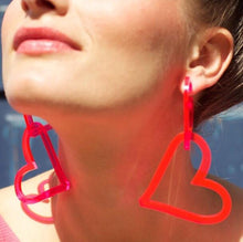 Load image into Gallery viewer, Red Big Sweethearts - Pastel & Neon