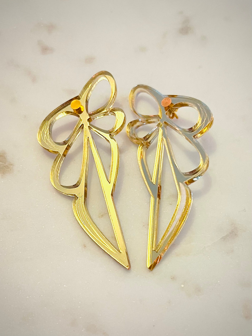 Big Golden Angel Wings