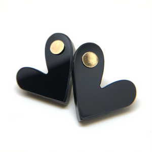 Black Minnie Happy Hearts