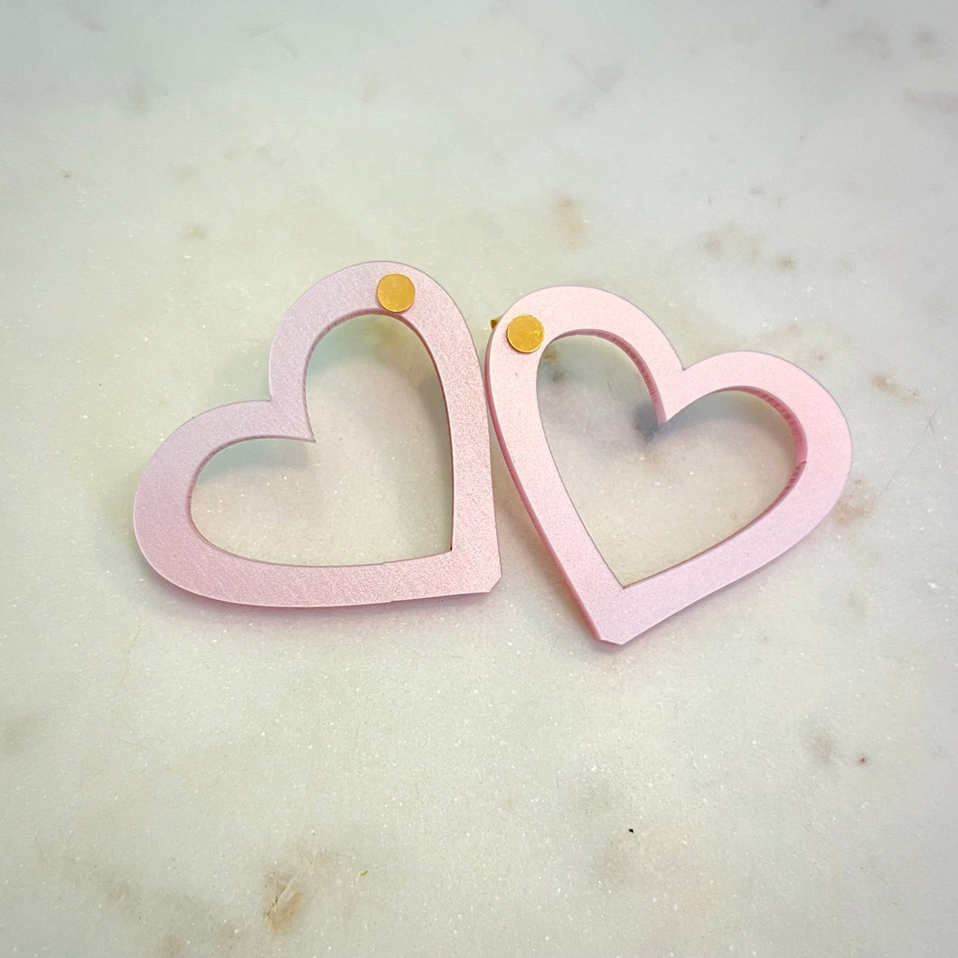 Pastel Pink Hearts