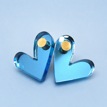 Load image into Gallery viewer, Metallic Blue Minnie Happy Hearts
