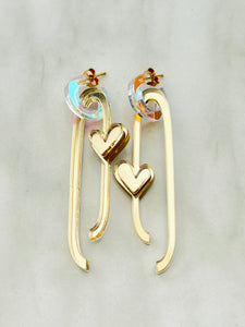 💗 Golden Hearts on a string 💗