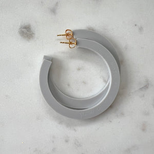 Light Grey Medium Lovely Loops