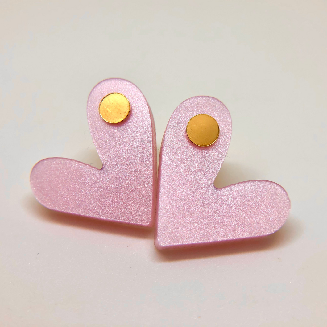 Pastel Pink Minnie Happy Hearts