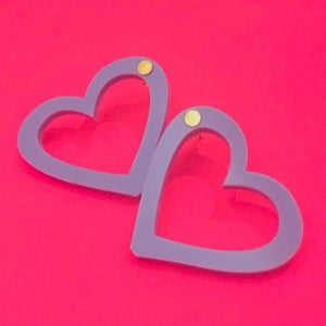 Pastel Purple Hearts xs - Pastel & Neon