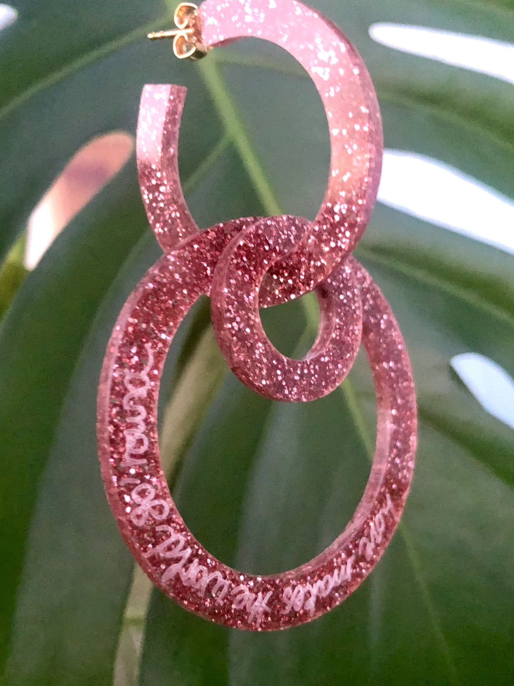 Sparkling pink Lavish Loops - Pastel & Neon